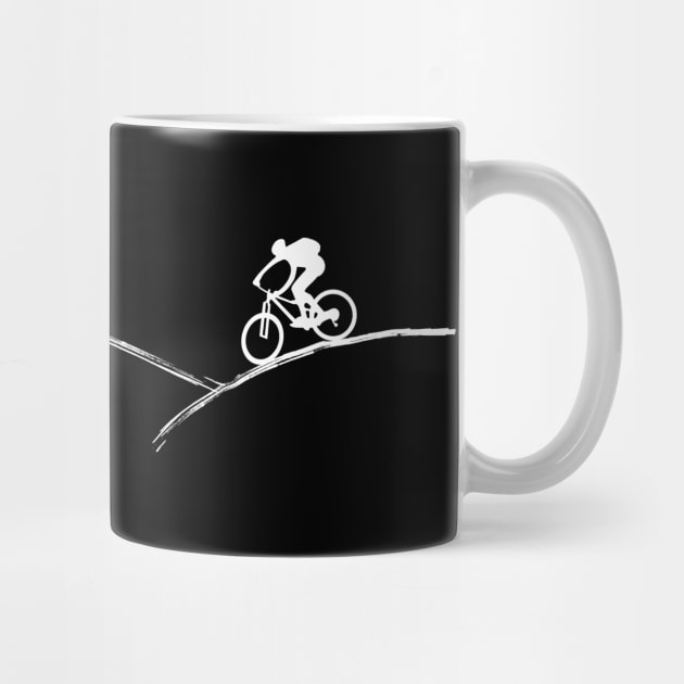 Mountain Bike Cycling Cyclist Mountain Biker Gift MTB by TheOutdoorPeople